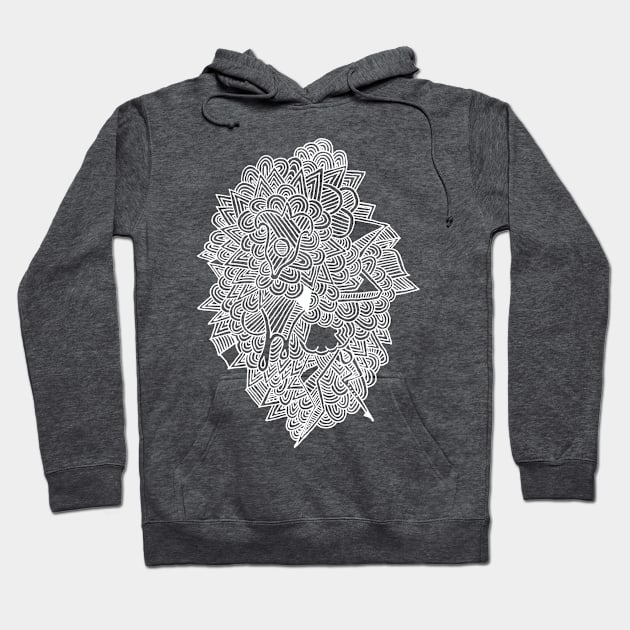 Weather white on dark Hoodie by PsychedelicDesignCompany